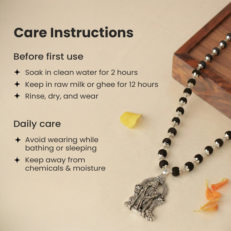 Karungali Murugan Vel Mala - 54 Beads