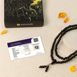 Karungali Malai 6mm Stretchable - 108+1 Beads (Original Ebony Wood)