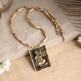 Govt Certified Bageshwar Dham Sitaram Hanumanji Tulsi Necklace