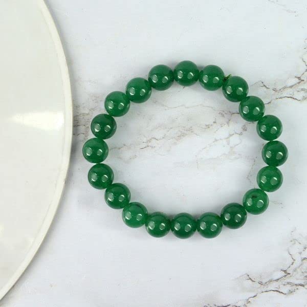 Green Aventurine Bracelet 8 mm Beads Bracelet Round Shape for Reiki Healing