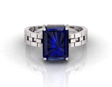 Blue Sapphire Neelam Gemstone Ring