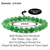 Green Onyx Bracelet Natural Crystal Stone Beads Bracelet