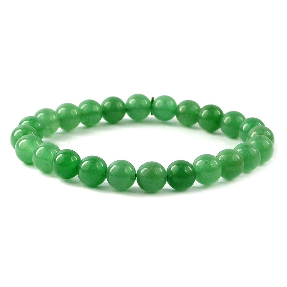Green Onyx Bracelet Natural Crystal Stone Beads Bracelet