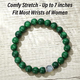 Unique Jade Bracelet Women Crystal Moonstone Bracelet Valentines Christmas