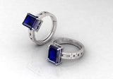 Blue Sapphire Neelam Gemstone Ring
