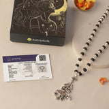 Shiv Raksha Karungali Mala with Trishul Nandi Pendant