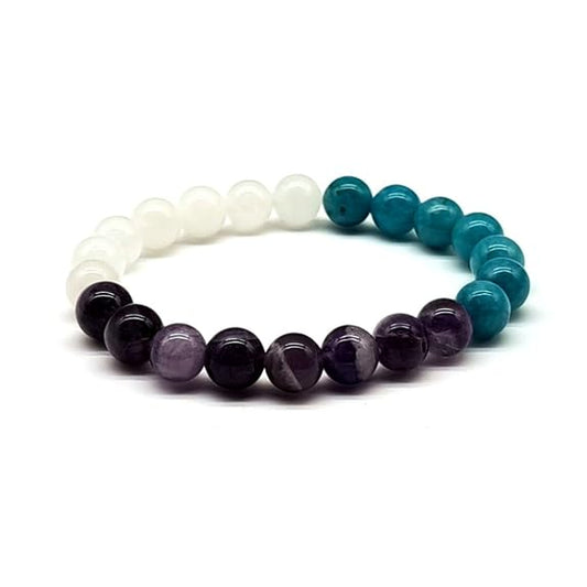 Unisex Anxiety Crystal Healing Bracelet