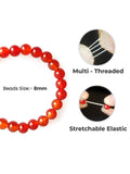 Orange Bracelet for Boosting Self-esteem