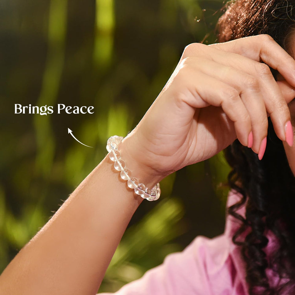 Sphatik Crystal Bracelet | Sphatik Crystal for Women