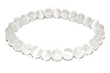 Selenite Bracelet Reiki Healing Crystal Beads Bracelets