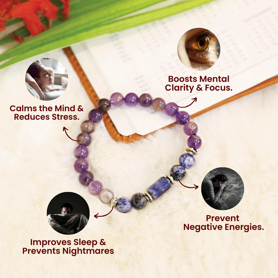 Amethyst Bracelet (Makar Rashi) Capricorn