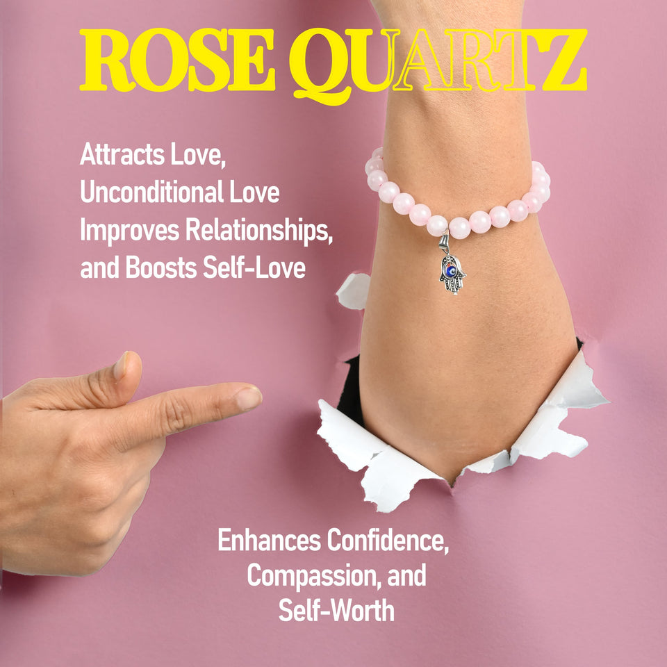 Rose Quartz Healing Bracelet