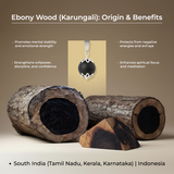 Lord Murugan Vel Pendant | Silver Cap Karungali Mala