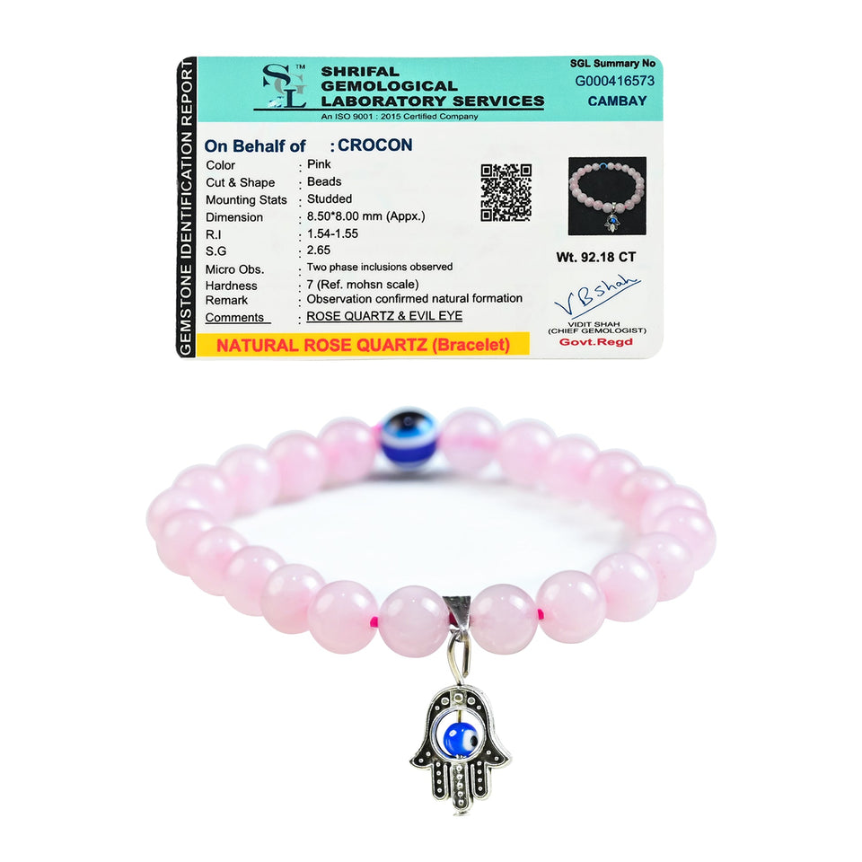 Rose Quartz Healing Bracelet