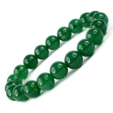 Green Aventurine Bracelet 8 mm Beads Bracelet Round Shape for Reiki Healing
