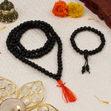 Karungali Malai (8mm) with Karungali Bracelet